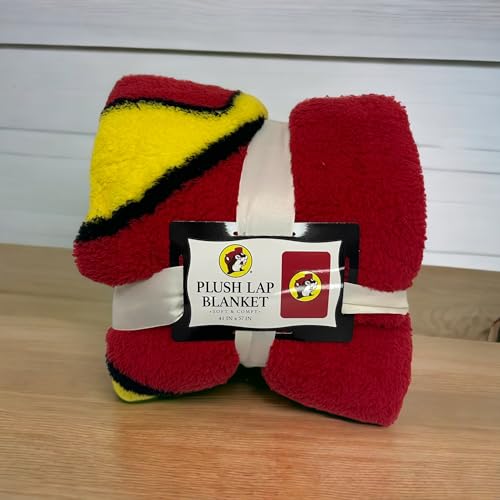 Buc-ee's Throw Blanket Plush All Season Light Weight Living Room/Bedroom Warm Blanket Perfect Popular Texas Gift for Mom, Dad, Kids, Co-Workers (41" x 57" Plush Lap Blanket)