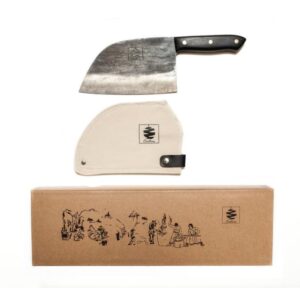 COOLINA Promaja Knife – Carving, BBQ, Meat Cutting, Slicing, Butcher & Chef Knife – Essential Kitchen Tool