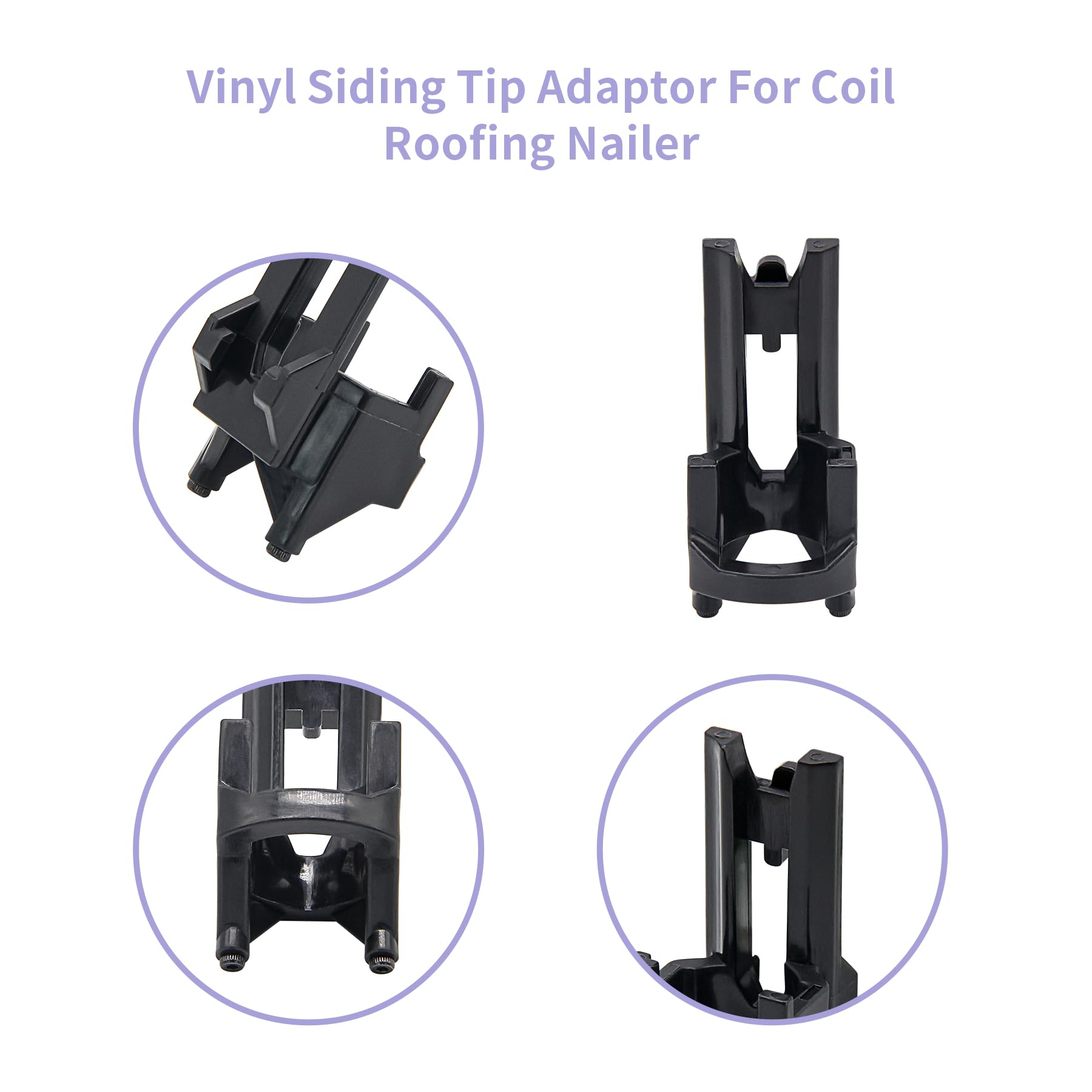 Vinyl Siding Tip Adaptor for Coil Cordless Roofing Nailer- Vinyl Siding Adaptor