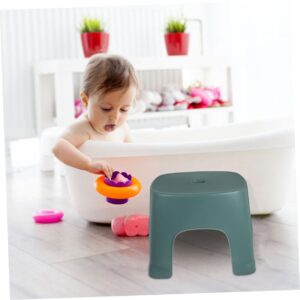 Yardenfun 2Pcs Plastic Toilet Step Stool Foot Stool for Bathroom and Toilet Use for Potty Training and Stepping Up Non Slip Design for Adults