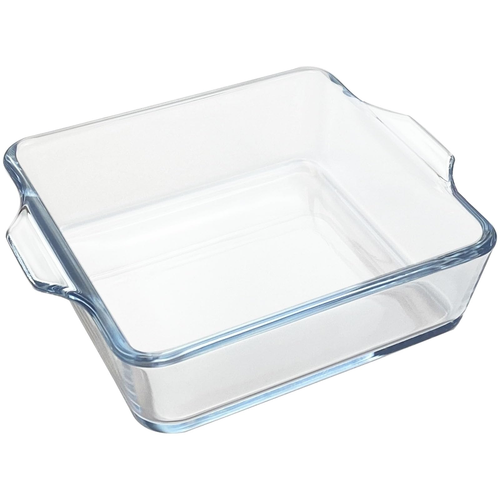 MINI- 5in Square Glass Baking Dish for Oven, Borosilicate Glass Casserole Dish, Glass Baking Pan for Air Fryer Oven