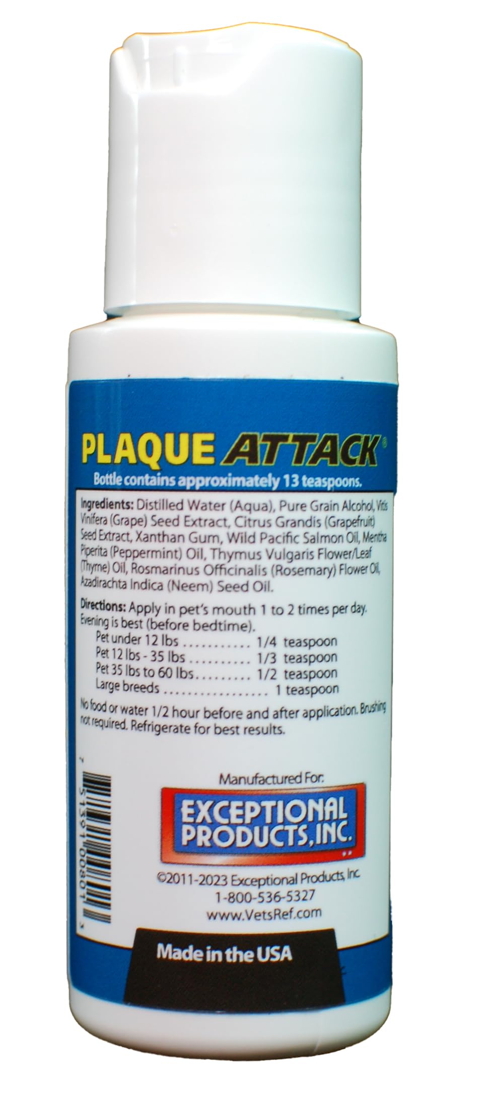 Plaque Attack Gel with Wild Salmon Oil. As Seen On TV Pet Dental, Don't Mess with Harsh Chemicals in Your pet's Food or Water, Simply Swipe on Teeth and Your pet's Teeth and Gums Will Improve.