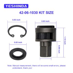 YESHINDA 3/8 inch 42-06-1030 Ratchet Head Anvil Repair Kit Fit for Milwaukee 2457-20,2457-21 M12 Spanner-Tool