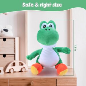 KILATIVE Yoshi Plush Toys, Mario All-Stars Series 13 Inch Green, Ideal for Christmas Birthday and More