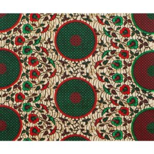 African Fabric 6Yards Polyester Ankara Print Fabric for Sewing DIY Craft Projects Party Dress