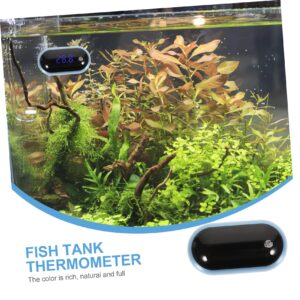 5pcs Fish Tank Thermometer Aquarium Thermometer Portable Digital Thermometer Household Digital Thermometer Electric Thermometer Water Tank Thermometer Fish Tank Supply