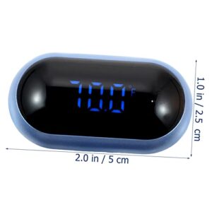 FRCOLOR 3pcs Aquarium Thermometer Tank Water Saltwater Aquarium Fish Aquarium Small Fish Tank Small Digital Turtle Accessories Aquarium Accessories Digital Aquarium High Precision Abs Led