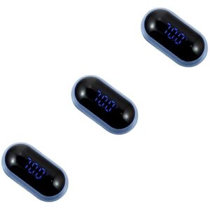 frcolor 3pcs aquarium thermometer tank water saltwater aquarium fish aquarium small fish tank small digital turtle accessories aquarium accessories digital aquarium high precision abs led