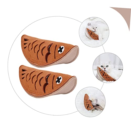 FRCOLOR 10 Pcs Dog Toy Puppy Chew Toys for Teething Dog Chew Toys Dog Biting Toy Puppy Teething Toys Dog Puzzle Toys Puppy Snuffle Pet Puppy Toy Dog Bite Felt Cloth