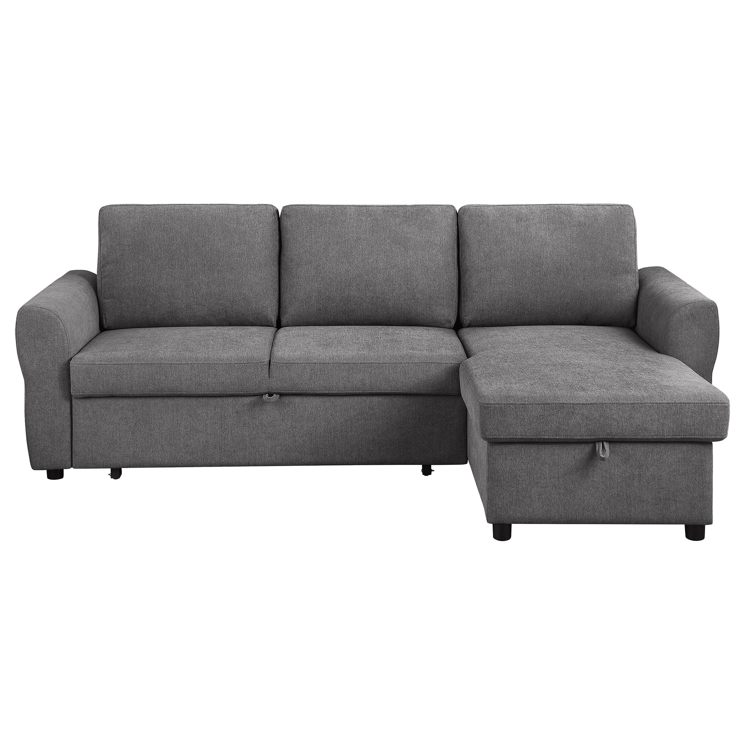 Coaster Samantha Sleeper Sectional, Grey