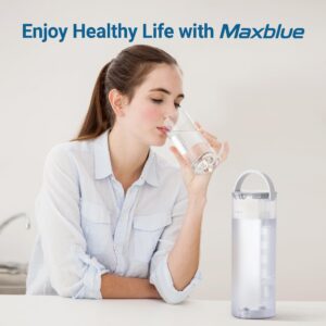 Maxblue MB-PWT Pure Water Tank for WD-C1S and WD-C1H Countertop Reverse Osmosis System, Protable Pure Water Tank, BPA Free, 34 OZ