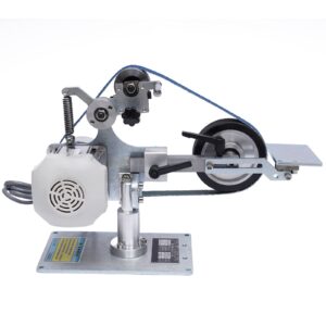 LIYUANJUN Belt Grinder, 30'' x 1'' Belt Sander Bench Grinder with Brushless Motor Large Table Polishing Sander Sharpener Multi Function Desktop Belt Machine w/Stepless Speed Regulator