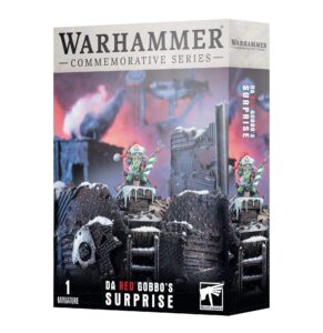 games workshop - warhammer 40,000 - orks: da red gobbo's surprise (gobbo christmas figure 2023), black