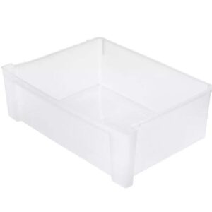 IRIS USA Wide 3 Drawer Plastic Storage Chests 2 Pack