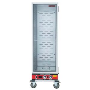 empura full-size hpc heated holding/proofing cabinet | heavy duty mobile full height non-insulated food warmer for bakery hotel | led thermometer, 36 full-size pan capacity, aluminum, 1500w, 120v