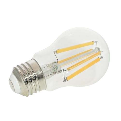 Westinghouse 5277000 6 Watt (60 Watt Equivalent) A15 Dimmable Clear Filament LED Light Bulb, Medium Base