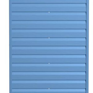 Arrow Sheds 6' x 4' Outdoor Steel Storage Shed, Blue