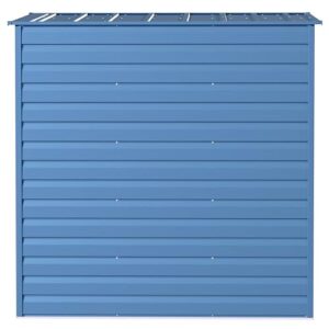 Arrow Sheds 6' x 4' Outdoor Steel Storage Shed, Blue