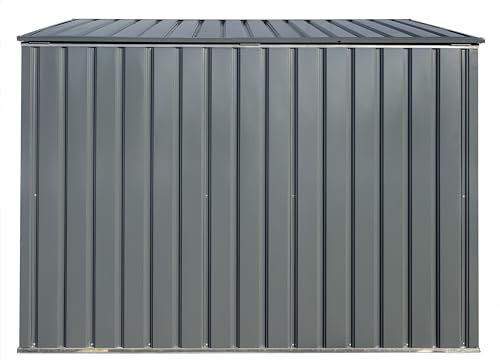 Arrow Sheds 6' x 3' Outdoor Steel Storage Shed, Grey