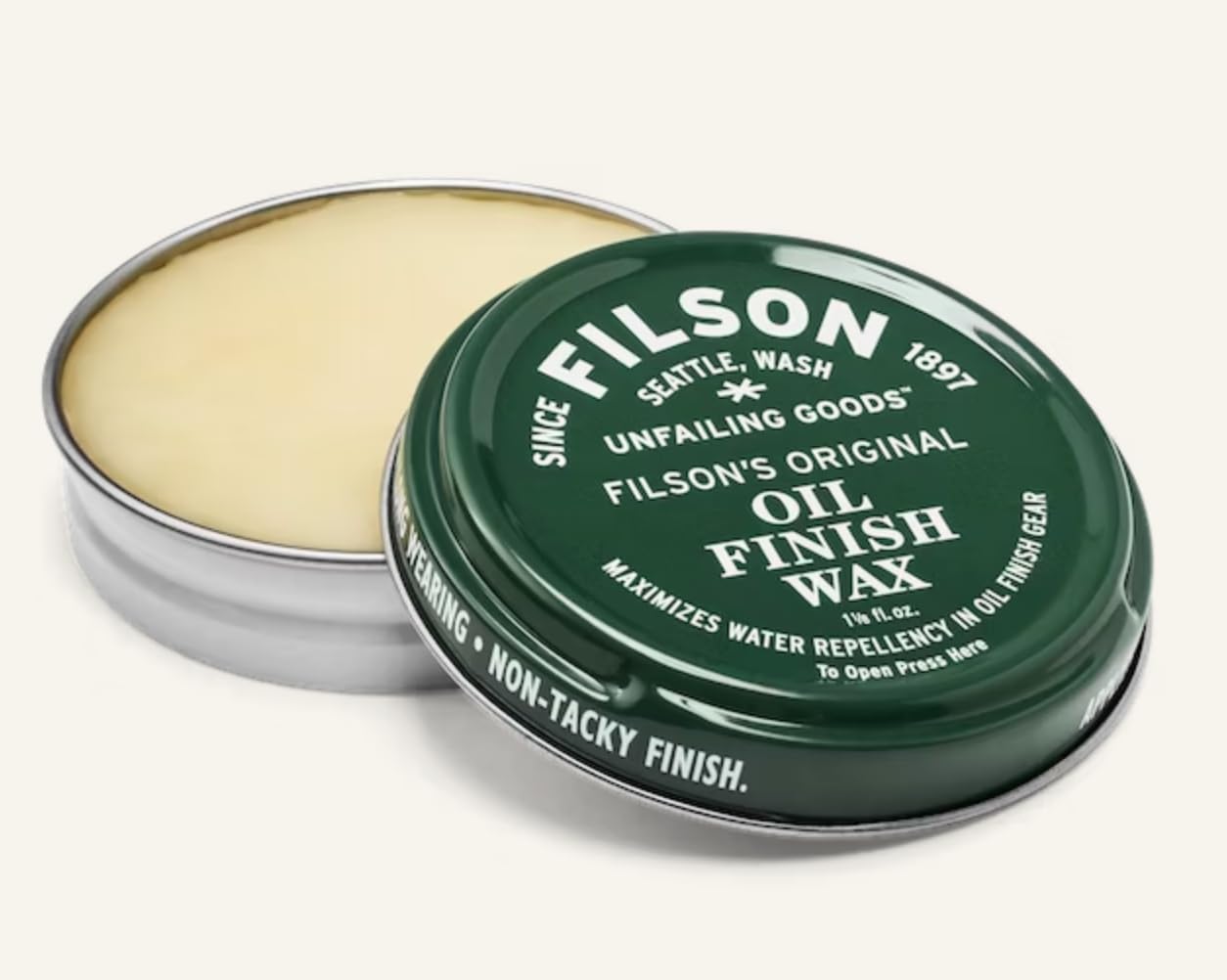 Filson Oil Finish Wax - 1.25 oz.