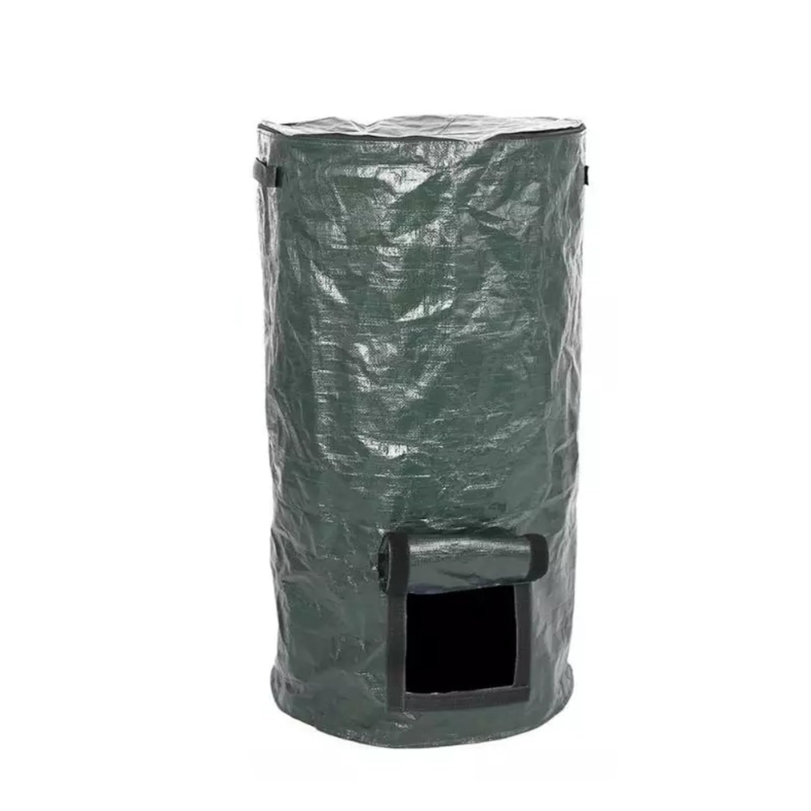 Compost Bin Leaf Trash Bag Large Capacity Waterproof PE Material Organic Compost Bag Extra-Large Heavy-Duty Garbage Can Garden Supplies Leaf Composting Bag