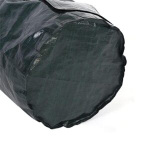 Compost Bin Leaf Trash Bag Large Capacity Waterproof PE Material Organic Compost Bag Extra-Large Heavy-Duty Garbage Can Garden Supplies Leaf Composting Bag