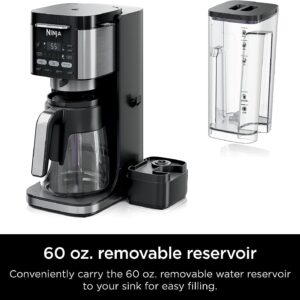 Ninja CFP101 DualBrew Hot & Iced Coffee Maker, Single-Serve, Compatible with K-Cups & 12-Cup Drip Coffee Maker, Black (Renewed)