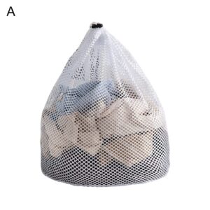 Washing Net Bag Laundry Bag Mesh Strong Load Bearing with Drawstring Anti-Deform Tough Washing Net Bag Household Supplies Washing Net Bag Laundry Pouch