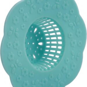 1 Pc Hair Catcher Silicone Hair Stopper Shower Drain Covers Easy to Install and Clean Bathroom Sink Bathtub Drain Strainers Suit for Bathroom Bathtub and Kitchen