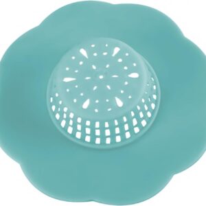 1 Pc Hair Catcher Silicone Hair Stopper Shower Drain Covers Easy to Install and Clean Bathroom Sink Bathtub Drain Strainers Suit for Bathroom Bathtub and Kitchen