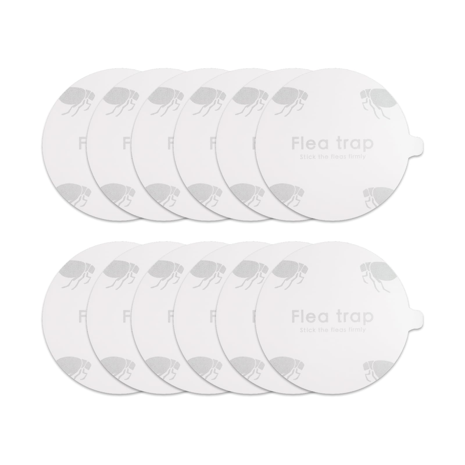 HECO ARMOR Flea Trap Refills, Flea Sticky Traps Refill Light Trap Discs Replacement Boards (12 PCS)