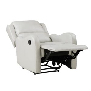 Lexicon Recliner Chair Living Room Reclining Sofa Chair, Home Theater Seating Modern Recliner, Manual Recliner Sofa Chair for Living Room/Office/Apartment, Wall Hugger Recliner, Taupe