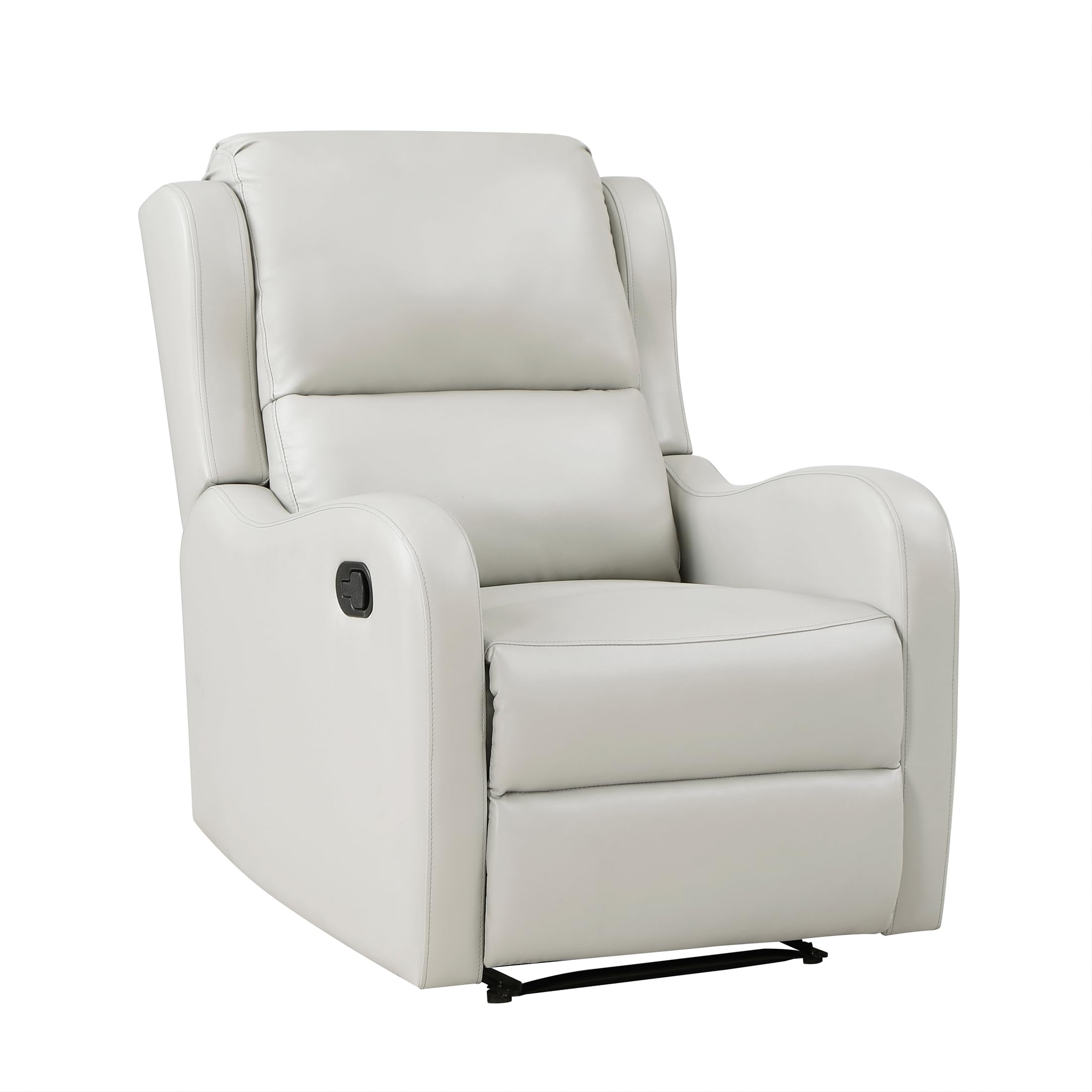 Lexicon Recliner Chair Living Room Reclining Sofa Chair, Home Theater Seating Modern Recliner, Manual Recliner Sofa Chair for Living Room/Office/Apartment, Wall Hugger Recliner, Taupe