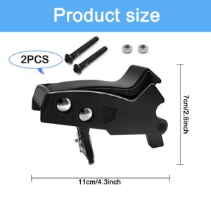 Gabasinover,2 PCS Clips with Miter Saw Mounting Brackets fits for Dewalt's DW7231 Mounting Bracket and Dewalt Heavy Duty Miter Saw Stand