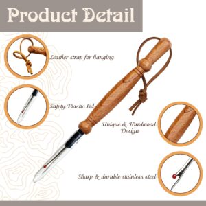 Savina Seam Rippers for Sewing, Remove Stitches and Seams with Precision, Thread Ripping Tool, Hard Wood Professional Multipurpose Durable for Sewing/Quilting (1Pcs)