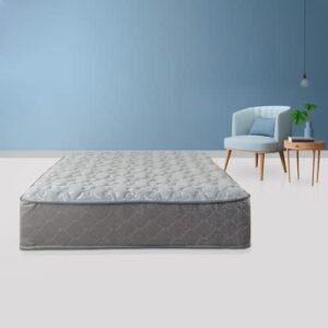 nutan 11" foam encased plush mattress, premium bed mattresses provide perfect body support and ultimate comfort, durable supporting internal structure, full xl