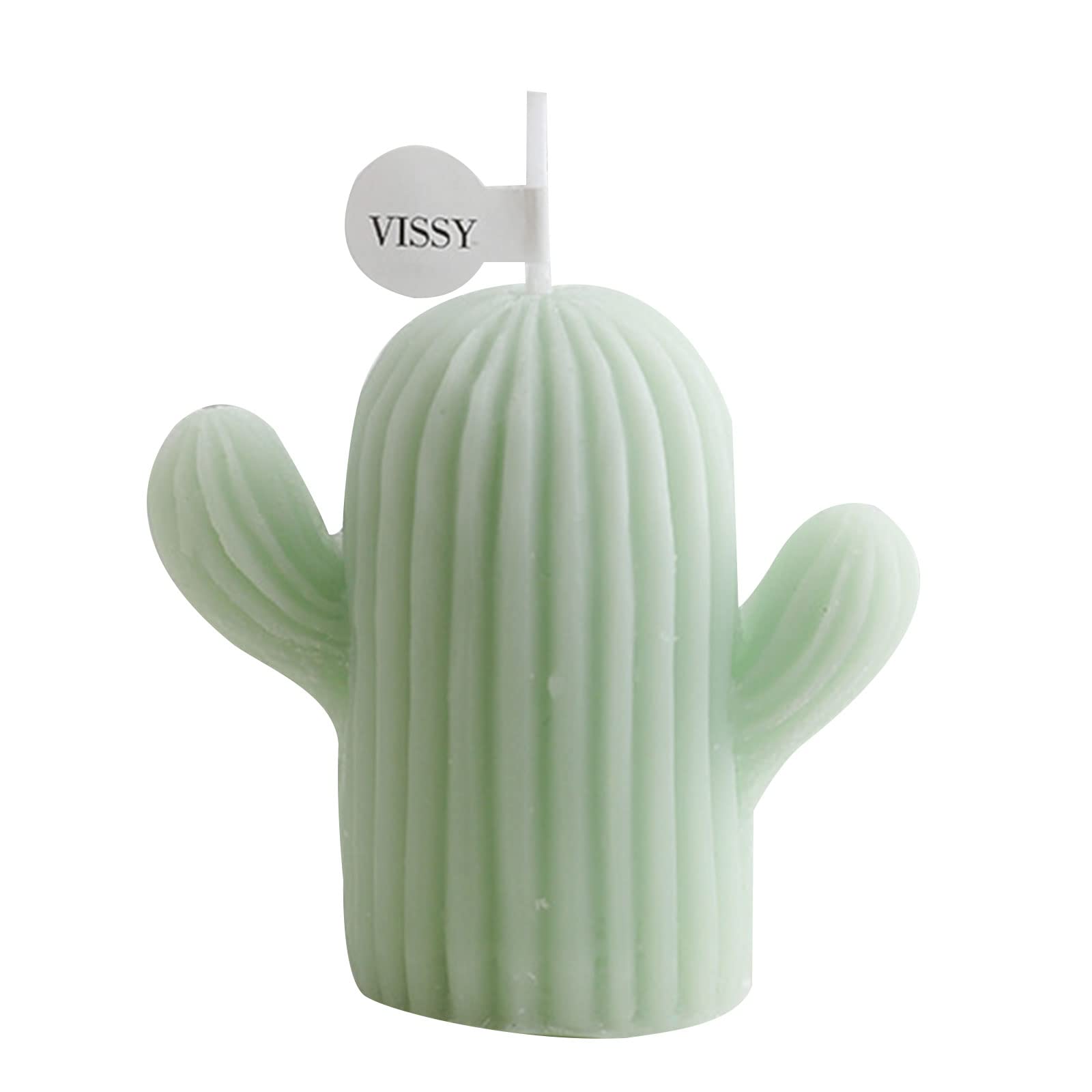 Small Cactus Candle Scented Wax Candles Aromatherapy Succulent Ornament for Home Bedroom Office Wedding Party Decoration