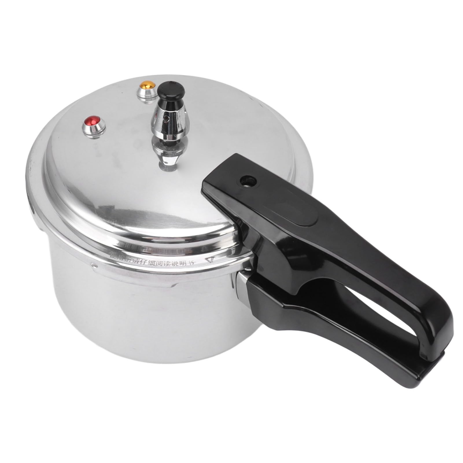 Aluminium Alloy Pressure Cooker, Miniature Cookers Pressure Cooker for Gas Stove a small Capacity Safety Cooking Cookware Liter 3 Mini Soup Meats Pot 18cm Bottom Suitable Home Use