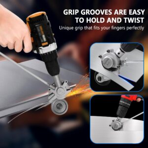 Tyimble 2024 Electric Drill Plate Cutter - Efficient Metal Shears Attachment for Effortless Cutting of Iron, Steel, Copper, Aluminum - Superior Precision and Efficiency, a Must-Have for DIY.