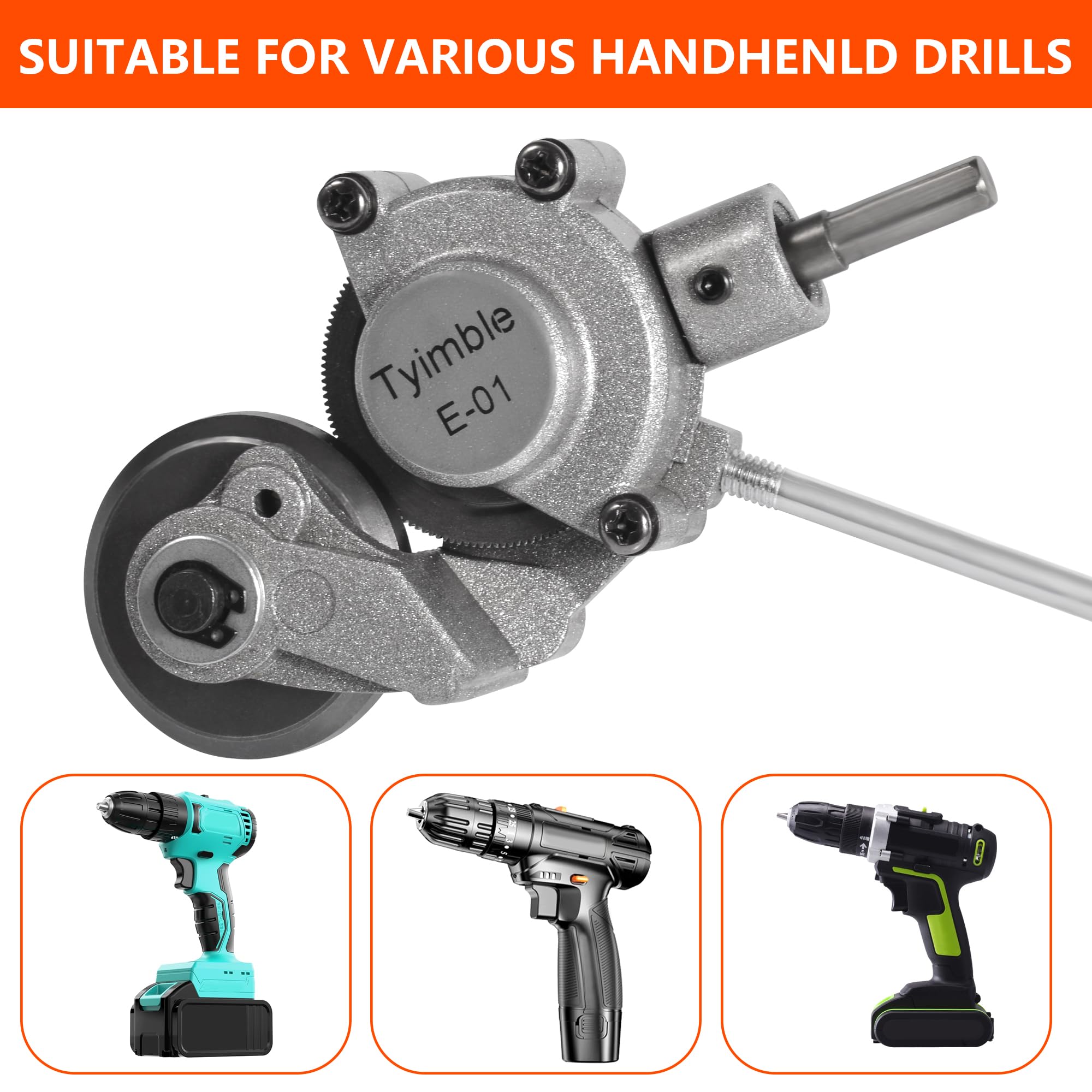 Tyimble 2024 Electric Drill Plate Cutter - Efficient Metal Shears Attachment for Effortless Cutting of Iron, Steel, Copper, Aluminum - Superior Precision and Efficiency, a Must-Have for DIY.