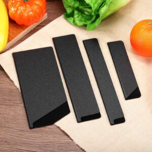 uxcell 2Pcs Knife Edge Guards 7.5"x3.5" ABS Knife Cover Sleeves Knife Case Blade Protector Universal Knife Sheath for Home Kitchen Knife