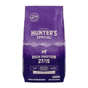 Hunters Special Hi Protein Dog Food 27/15, 40 lbs.