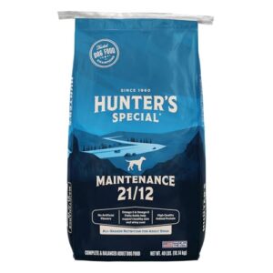 Hunters Special Maintenance Dog Food 21/12 - All-Season Nutrition for Adult Dogs, 40 lbs.