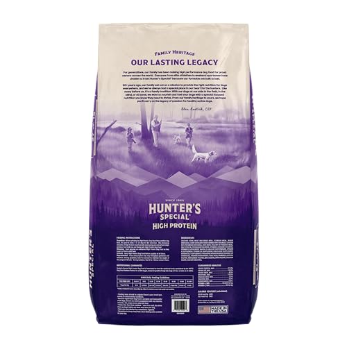 Hunters Special Hi Protein Dog Food 27/15, 40 lbs.