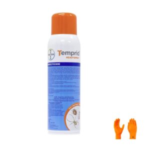 temprid spray 15oz | premium usa supply gloves for safe eradication | usa supply pest id card