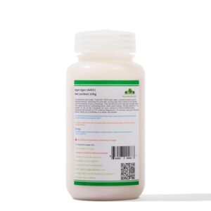 Yuantide Bio Lab-Grade 100% Agar Agar Powder,150g / 5oz, Petri Dish Solidifying Agent, Gel Strength 700g/cm2, for Mycology and Scientific Research