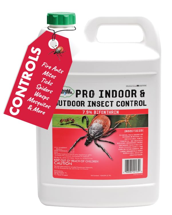 7.9% Bifenthrin Insecticide - Gallon - (Compare to Leading Brands) – Professional Insect Control - Kills on Contact - Fire Ants, Ticks & More