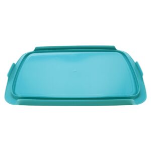 pyrex c-233-pc easy grab 3qt turquoise lid - made in the usa