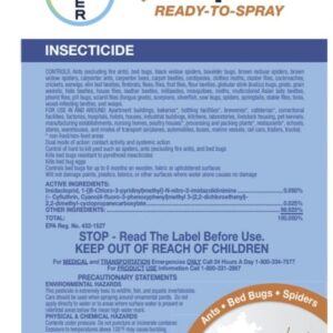 Temprid Spray 15oz | Premium USA Supply Gloves for Safe Eradication | USA Supply Pest ID Card