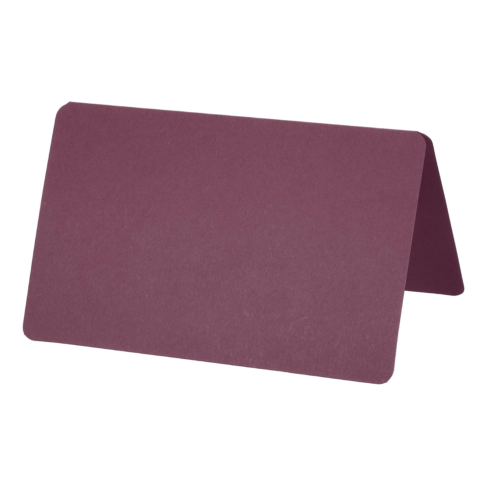 YOKIVE Place Cards for Table Setting, 100Pcs Name Cards Wedding Place Cards Table Place Cards Blank Card for Wedding Reception Dinner Party, Burgundy